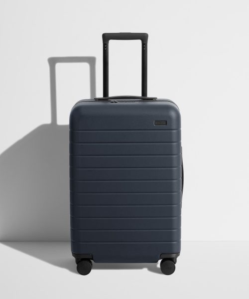 The Bigger Carry-On in Navy Blue