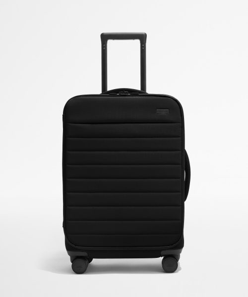 Softside Bigger Carry-On in Jet Black
