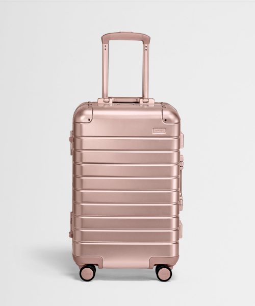 The Bigger Carry-On: Aluminum Edition in Rose Gold