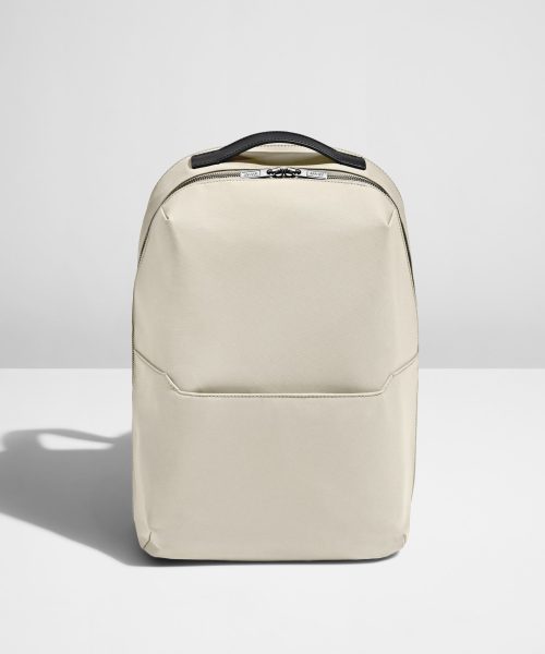 The Everywhere Zip Backpack in Salt White