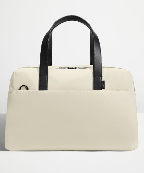 The Overnight Bag in Salt White