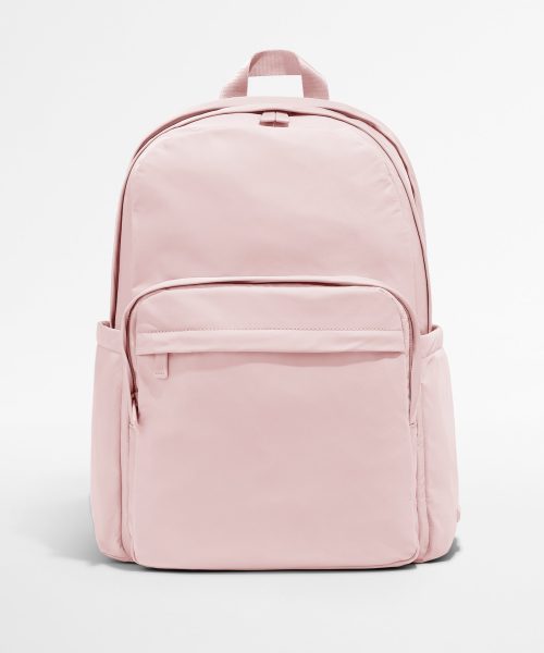 Large Featherlight Backpack in Blush Pink