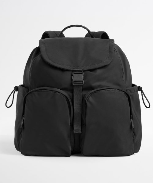 Featherlight Cargo Backpack in Jet Black