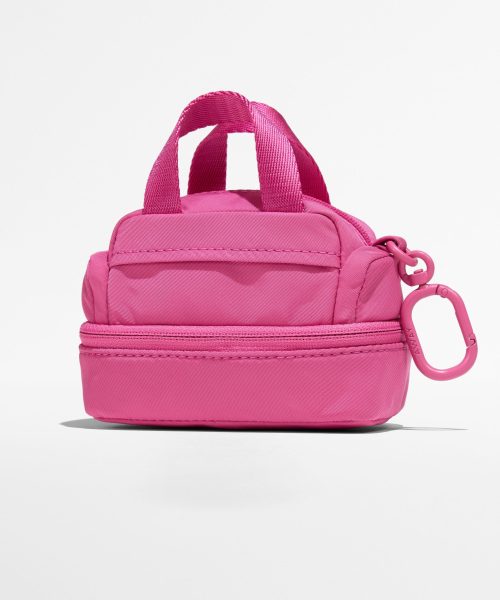 Micro Weekender Charm in Island Pink