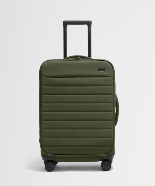 Softside Bigger Carry-On in Olive Green